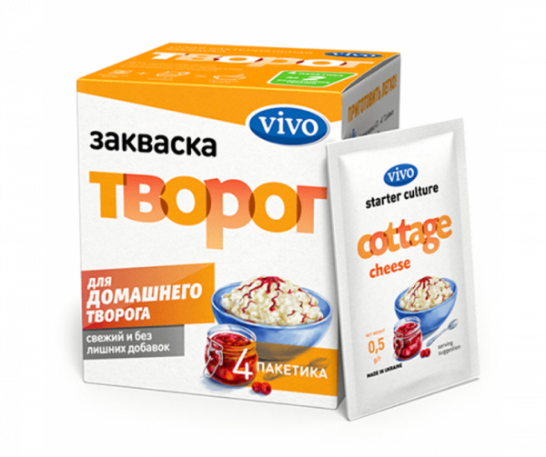Бактериальная закваска VIVO для творога